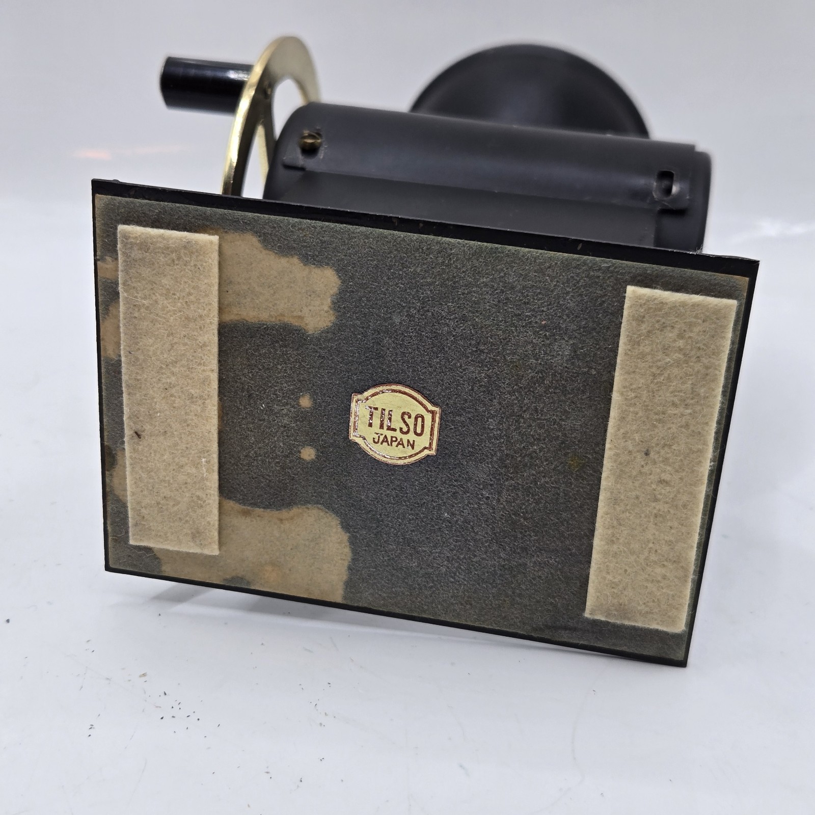 VTG Retro Metal Black Golden Eagle/ Antique Style Desktop Pencil Sharpener Tilso