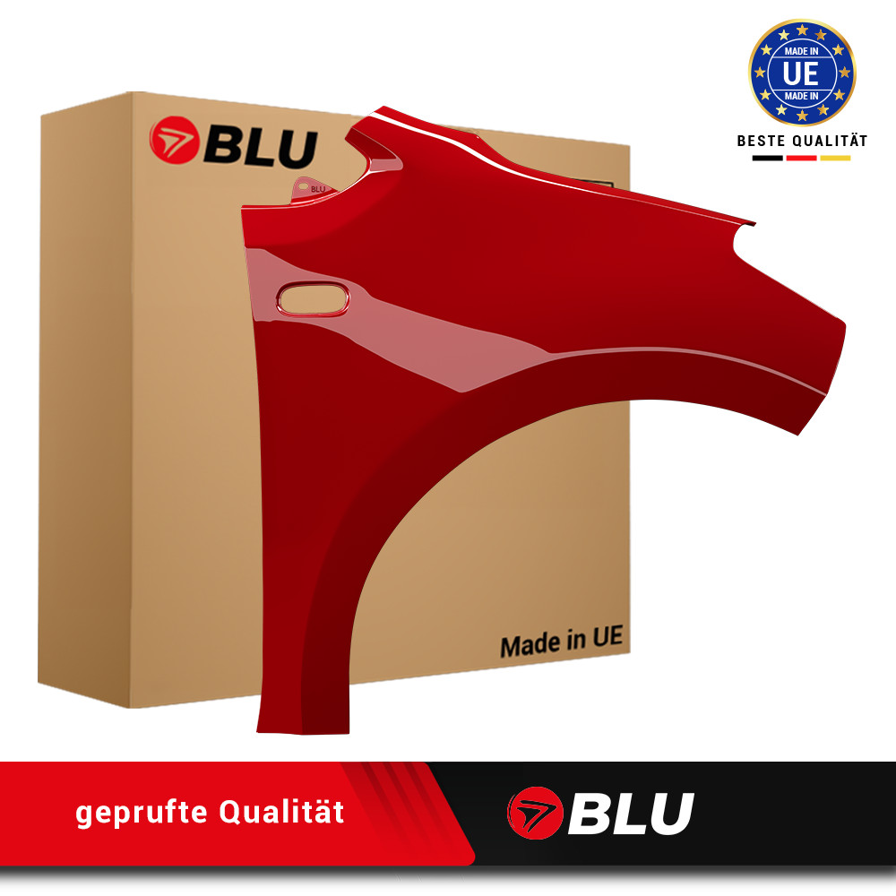 Fender For SEAT MII LY3D Right Red 2012-2019 Front Painted New