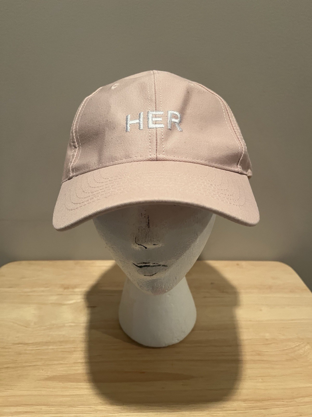 Burberry Womens Pink Casual Adjustable Buckle HER Baseball Cap One Size
