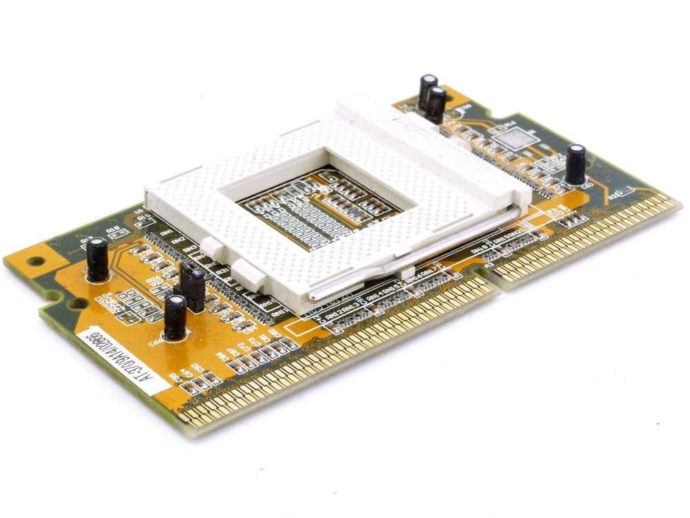 Intel A-370 Socket PGA370 Slot1 Converter CPU Card AT-370 Board 9A14 02866 Modul