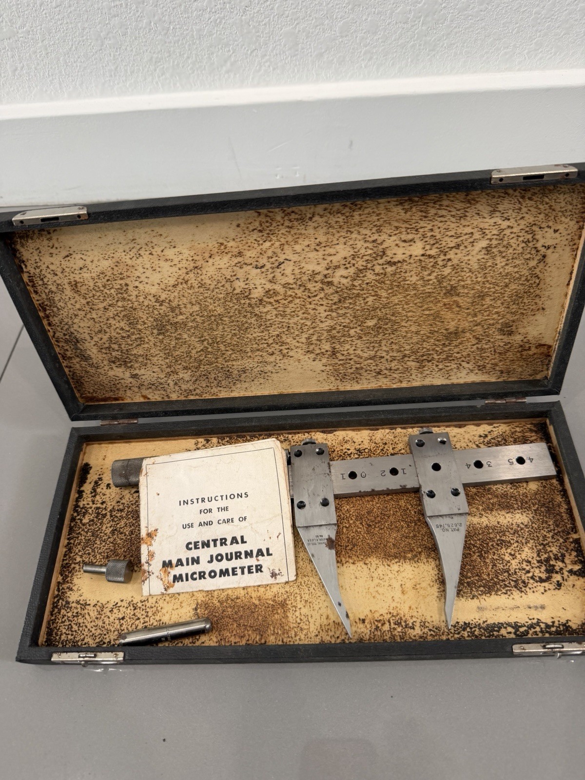 Central Main Journal Micrometer 510 MBM Rare -