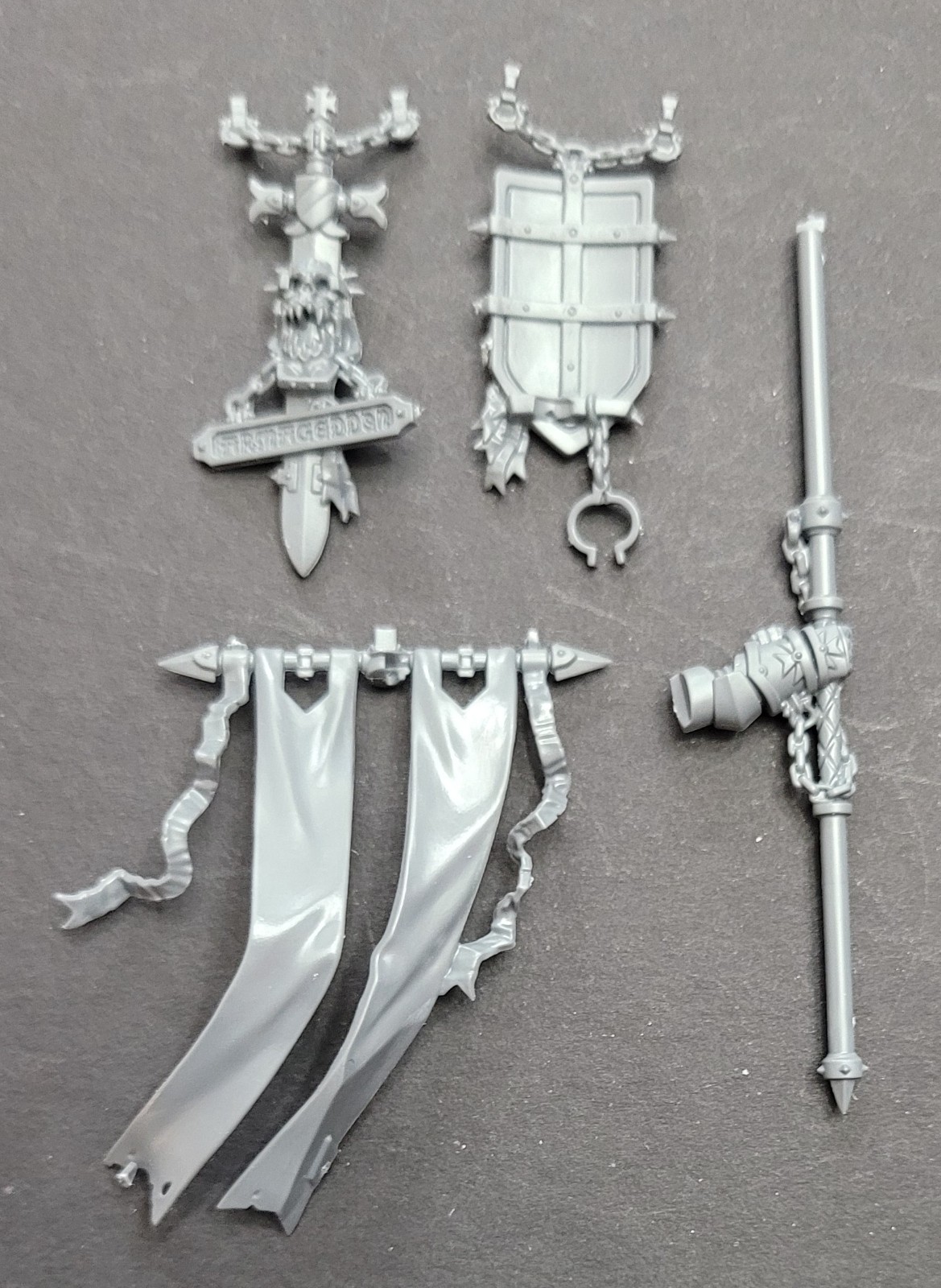 Banners Icons Pole - Black Templars Crusade Ancient Warhammer 40K Space Marines