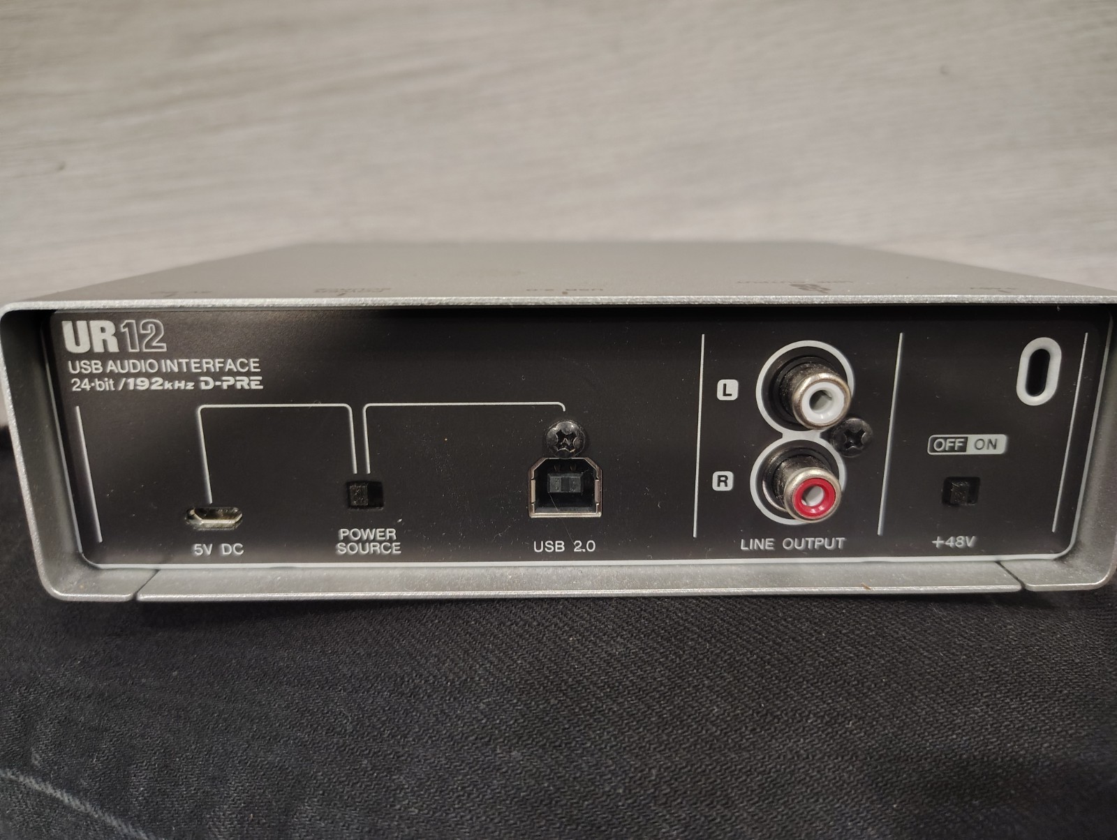 GENTLY USED Steinberg UR12 USB Audio Interface 24-bit/192kHz With Adapter