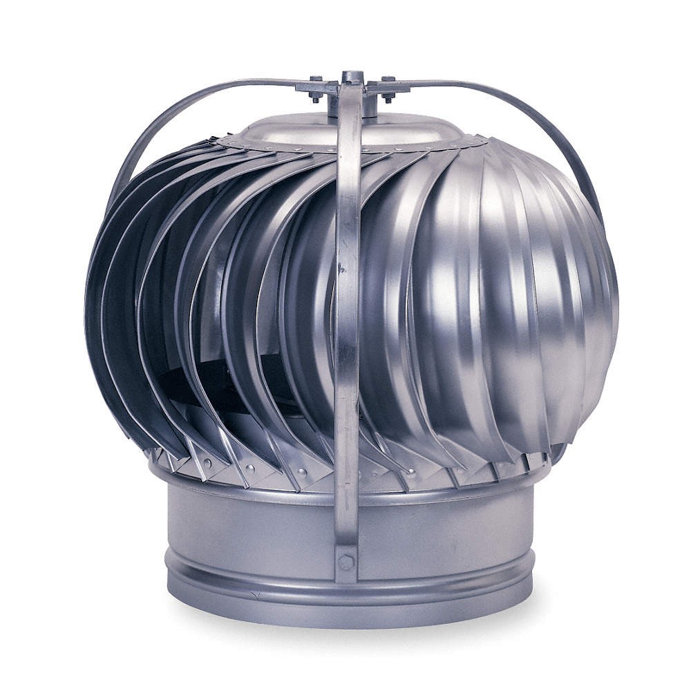 EMPIRE TV10G Steel 16.25"H, 16.25"W 11lb Wind Turbine 2C530