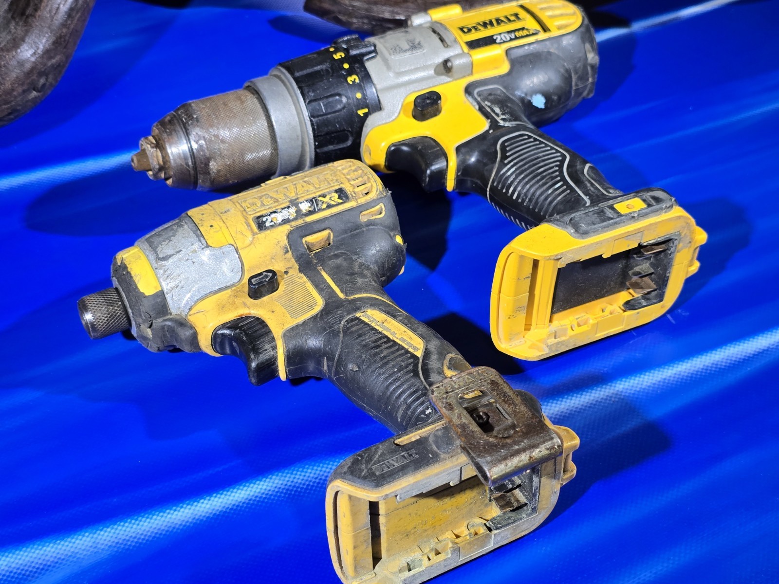 DeWalt Cordless Drill & Cordless Impact Driver (TOOLS ONLY)
