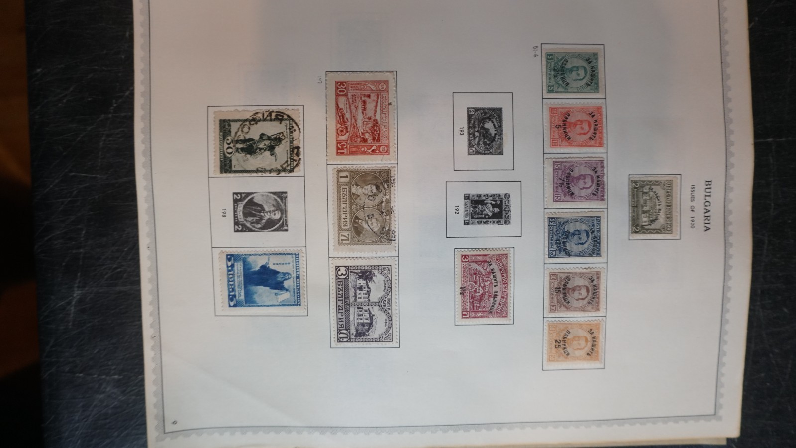 Super nice Bulgaria collection in album