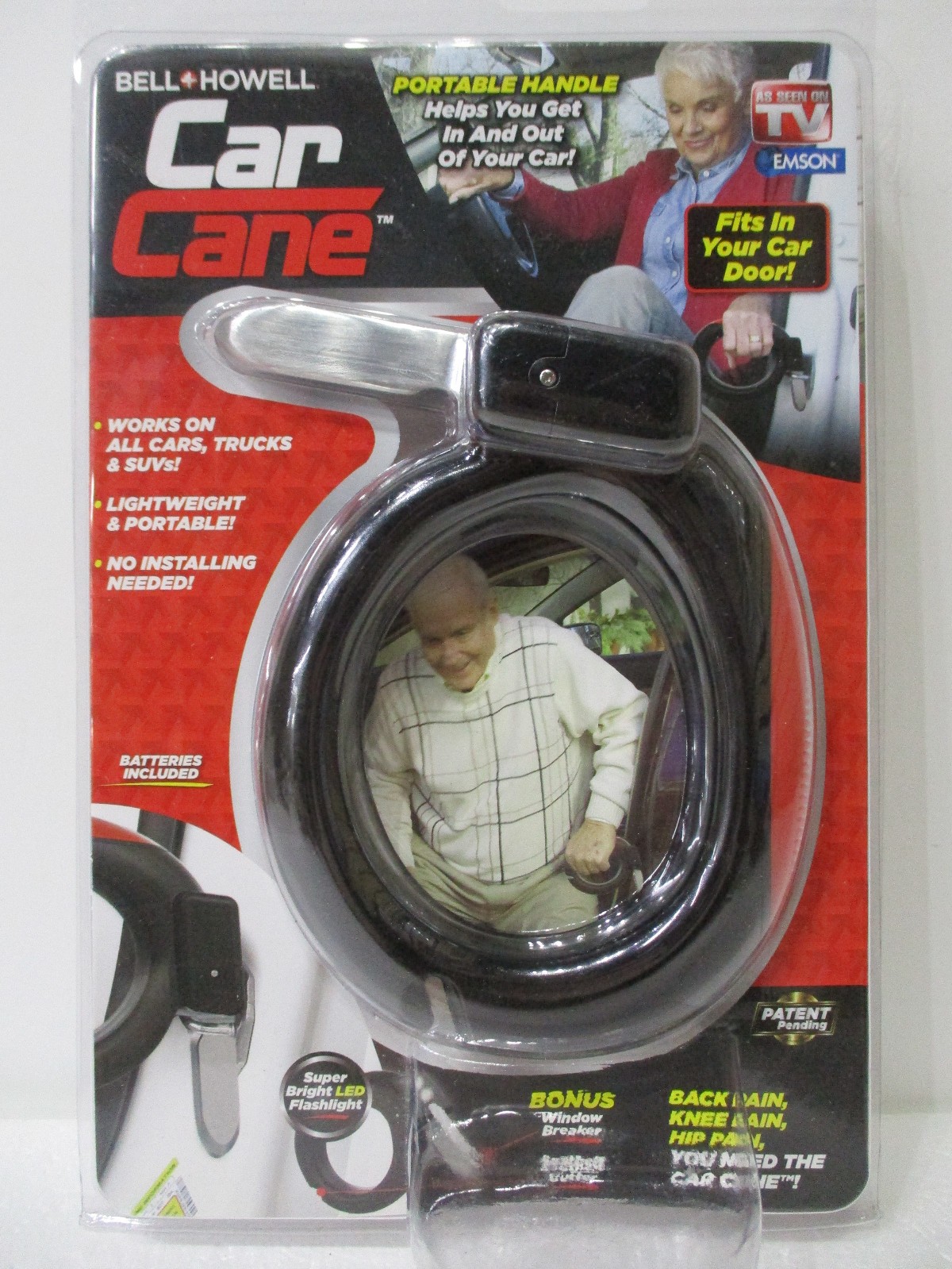 Bell & Howell Car Cane ~ "As seen on TV" ~ Brand New Sealed ~ The Help You Need!