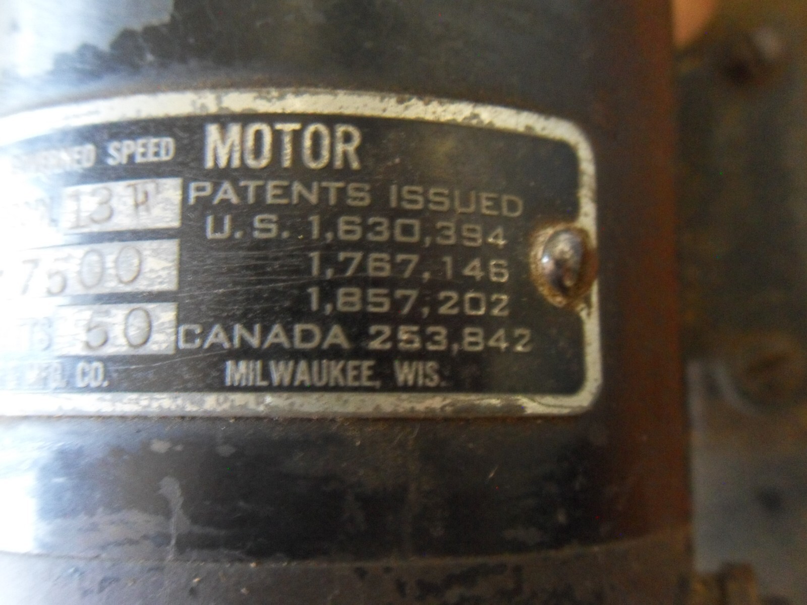 LEE ENGINEERING 11329 GOVERNED SPEED MOTOR AS IS AS PICTURED