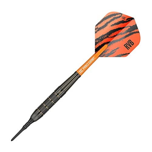 Raymond Van Barneveld RVB 18G Brass Soft Tip Darts Set - with Extra
