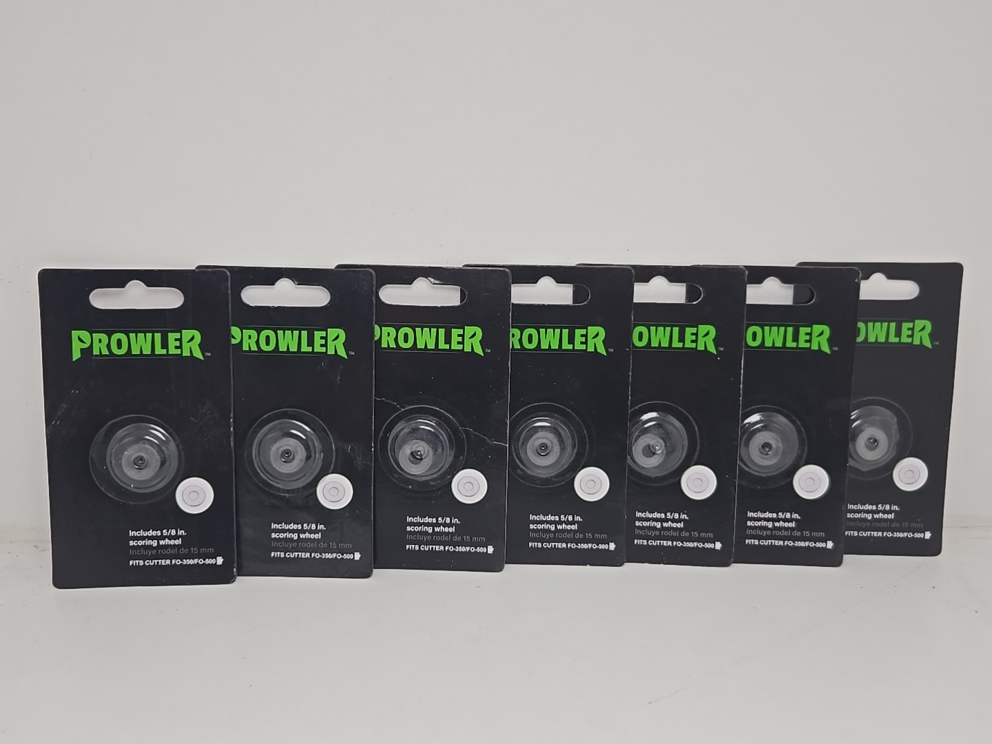 7x Prowler 5/8 Scoring Wheel Fits Cutter FO-350, FO-500 And Others 7pcs