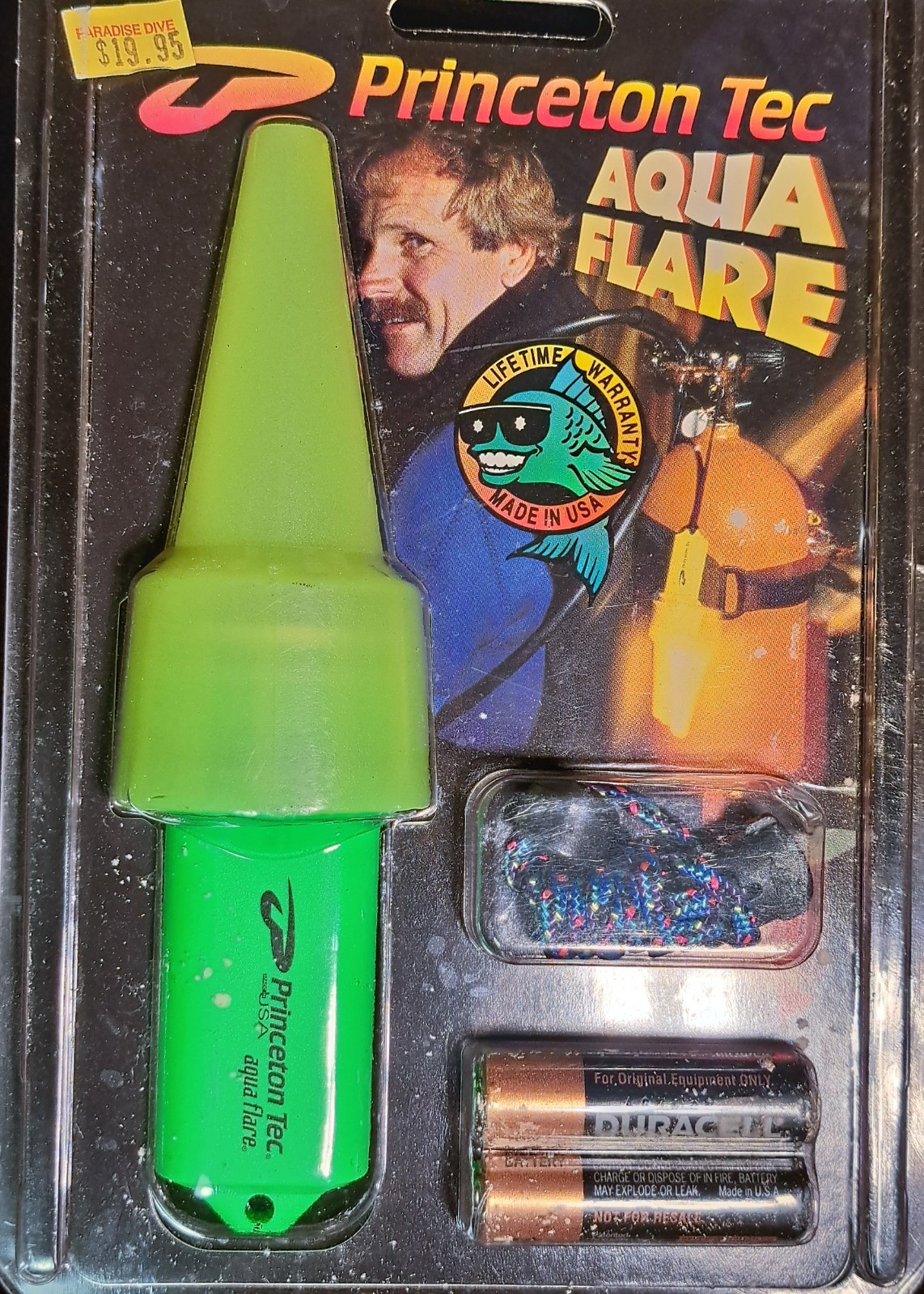 New Old Stock Princeton Tec Aqua Flare UNTESTED