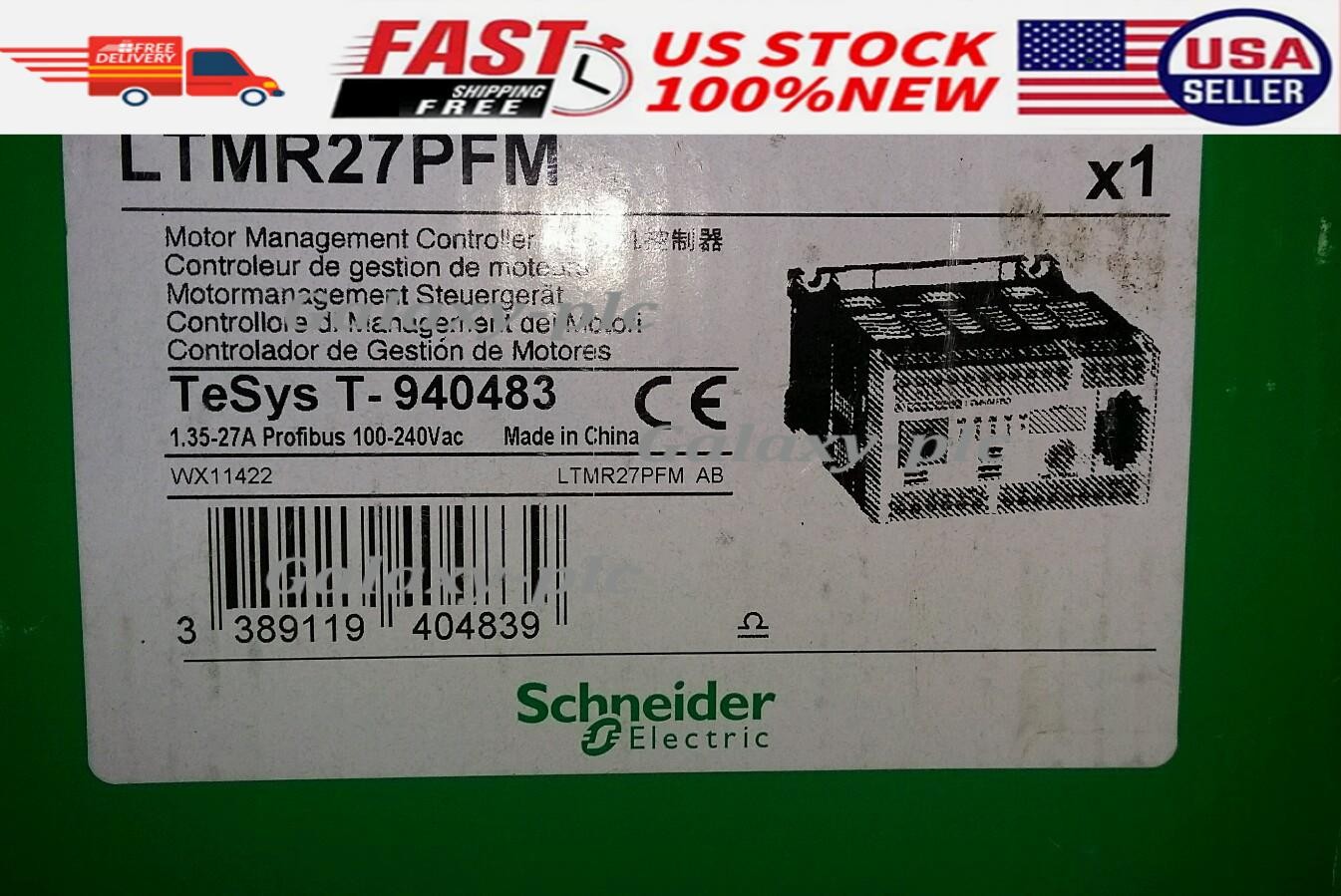 LTMR27PFM Telemecanique 100-240VAC Motor Controller Profibus