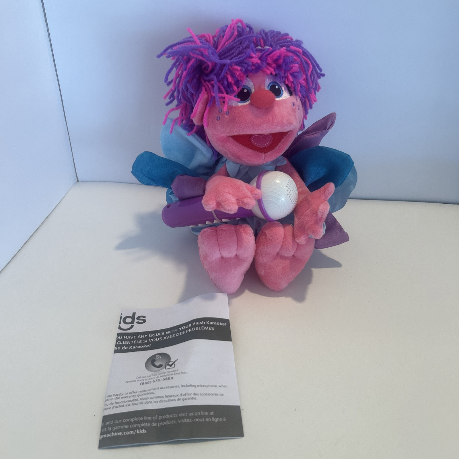 Karaoke Plush Sesame Street Toys (Abby Caddaby Plush Toy) - Adjustable Carrying