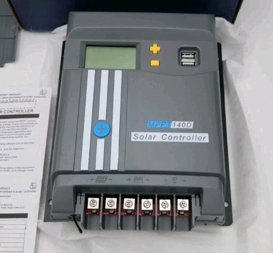 MPPT Solar Charge Controller 40A 12/24V LCD Remote New