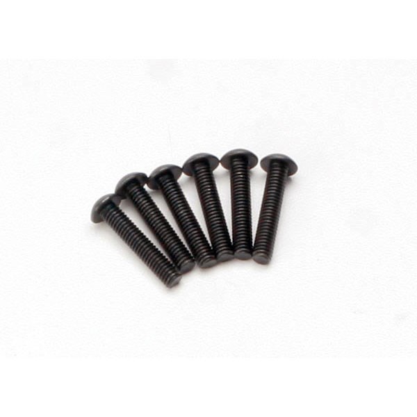 Traxxas 2589 4x20mm Button-Head Hex Machine Screws (6) - Slayer Pro