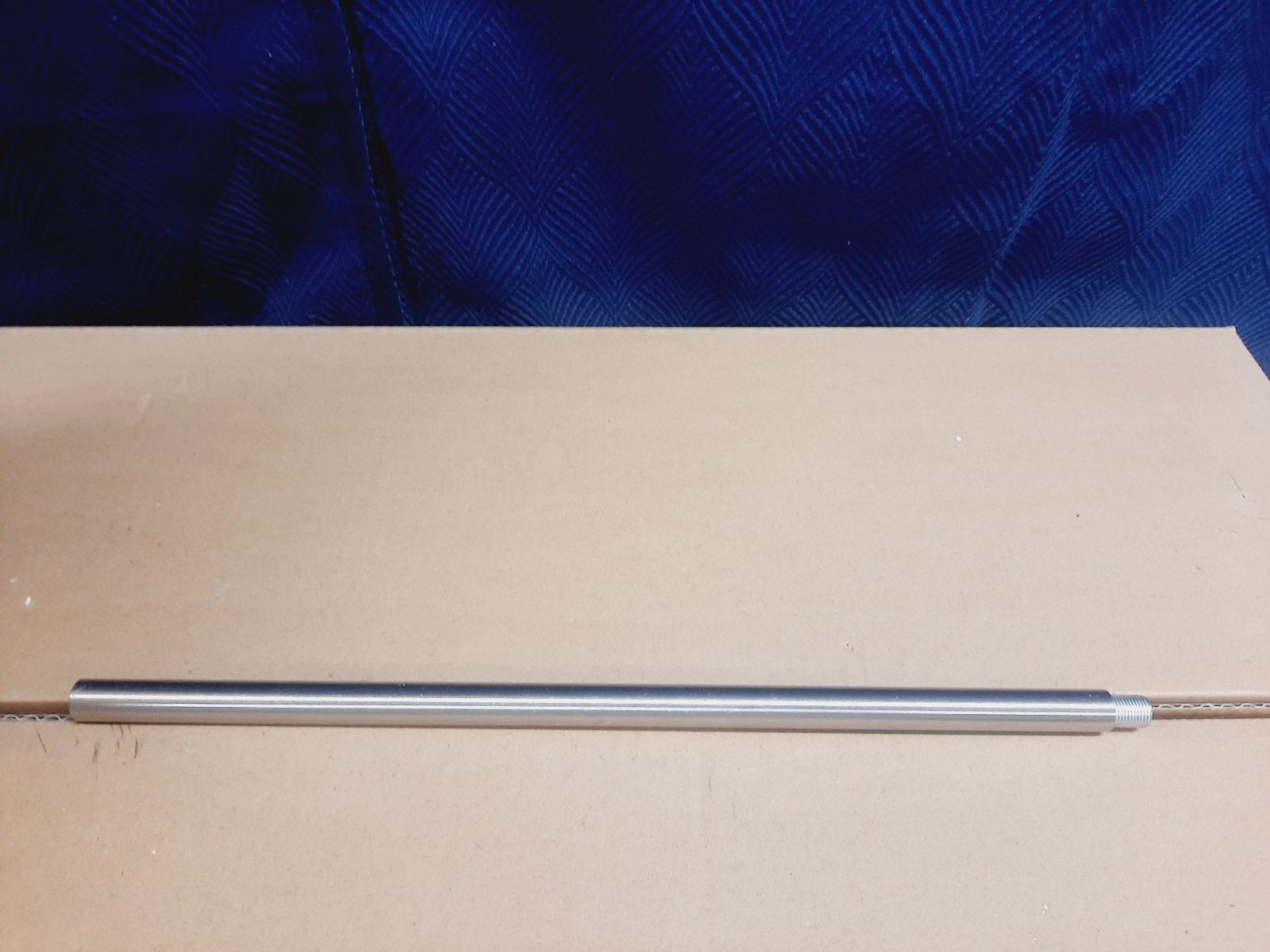 Minka Lavery 12" Replacement Screw In Rod, Brushed Nickel for Hanging Pendants