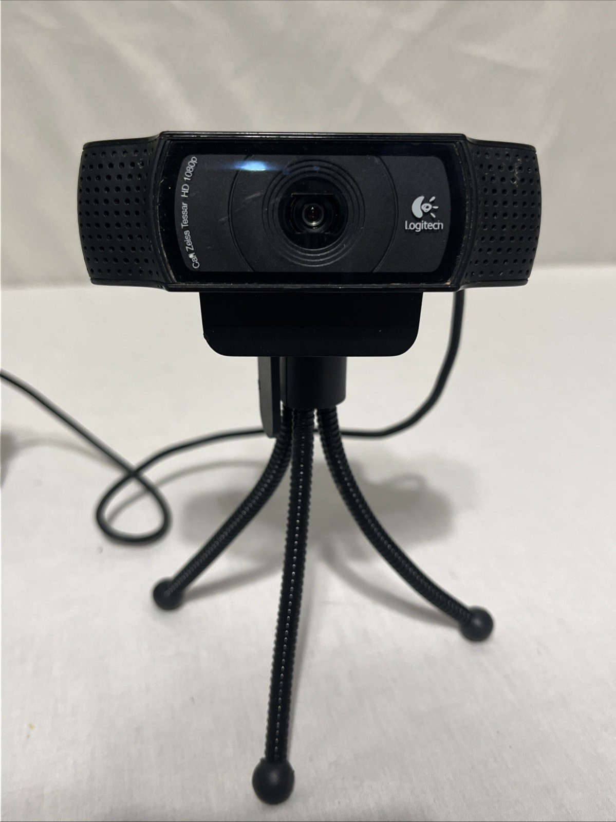 Logitech Webcam HD 1080P USB Carl Zeiss Tessar Webcamera