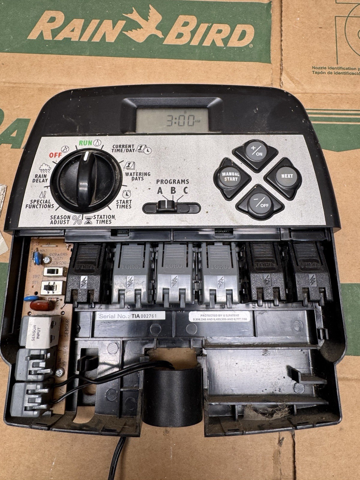 Toro TMC-212 Irrigation Controller 10 Zones (Read)