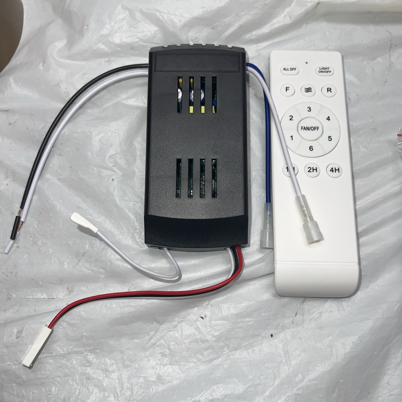 Ceiling Fan Remote Control Kit Replacement 6-Speed Timer for DC Fan Light Remote