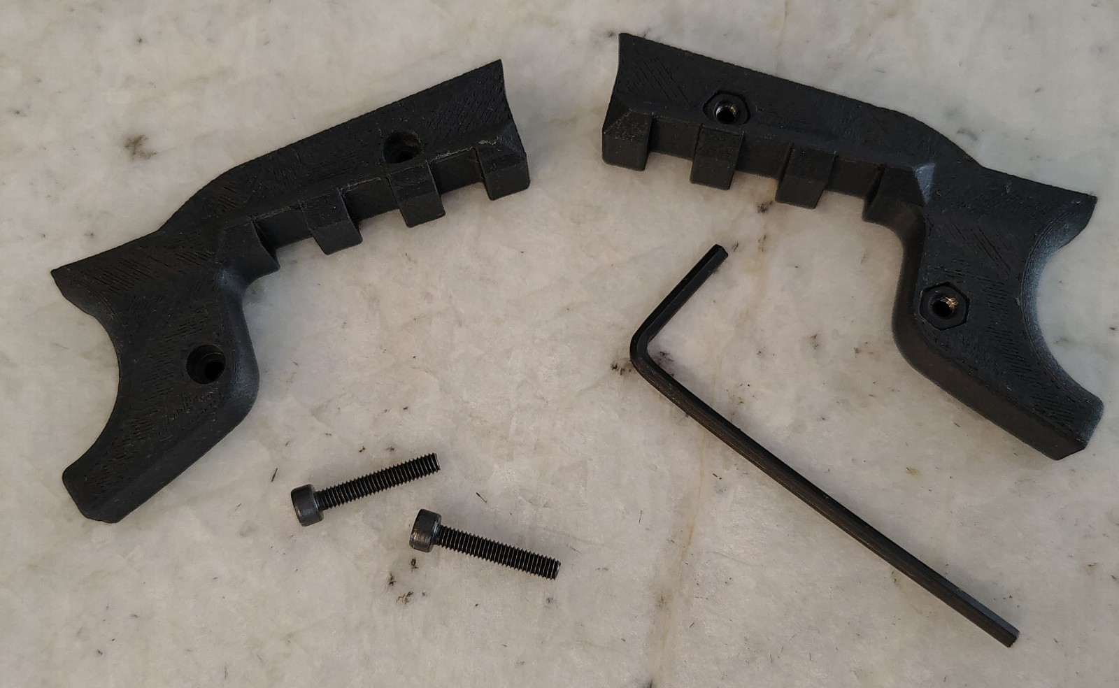 Ruger P89, P85, P90 Picatinny Accessory Rail - Carbon Fiber Reinforced Polymer