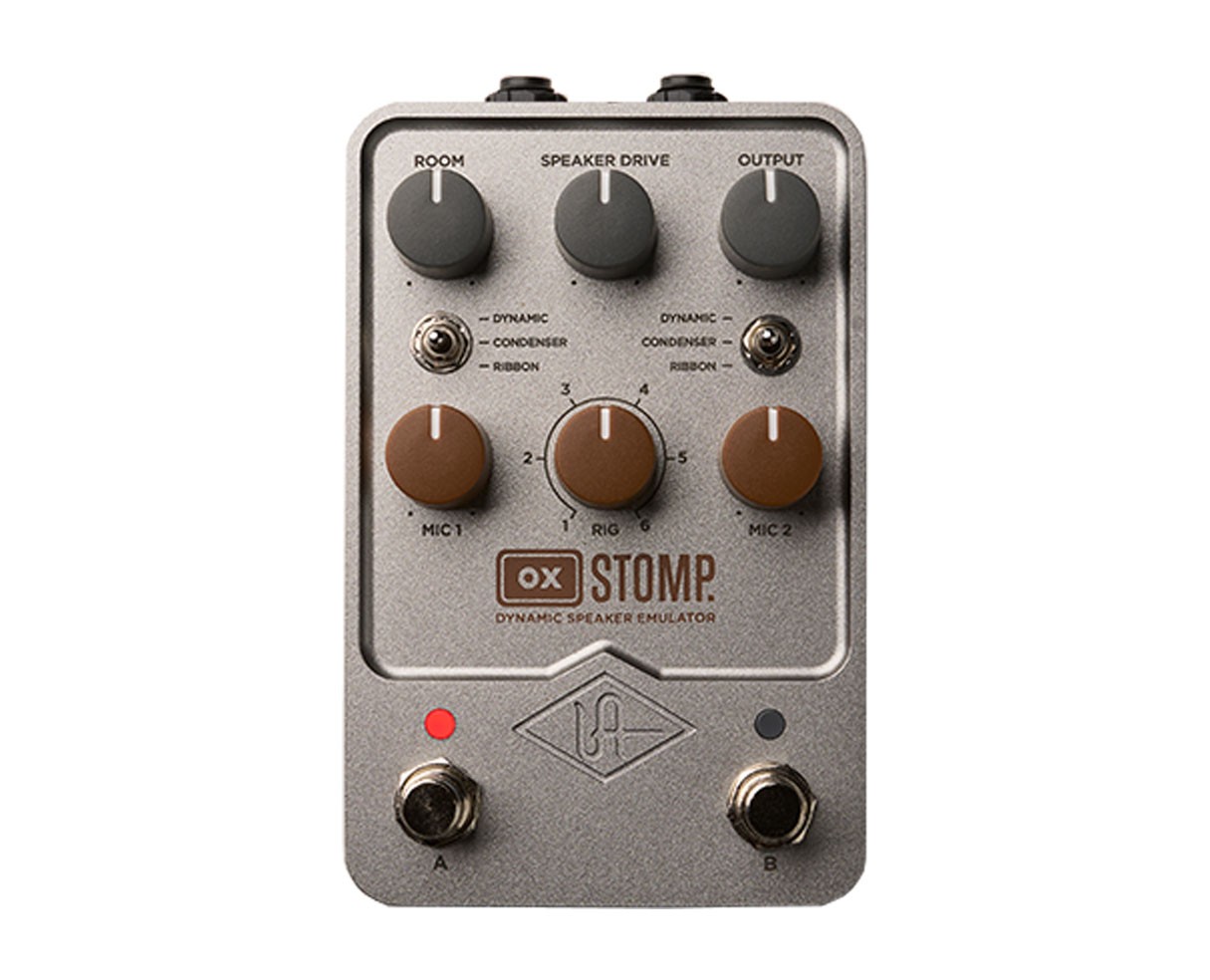 Universal Audio UAFX OX Stomp Dynamic Speaker Emulator Pedal PROAUDIOSTAR
