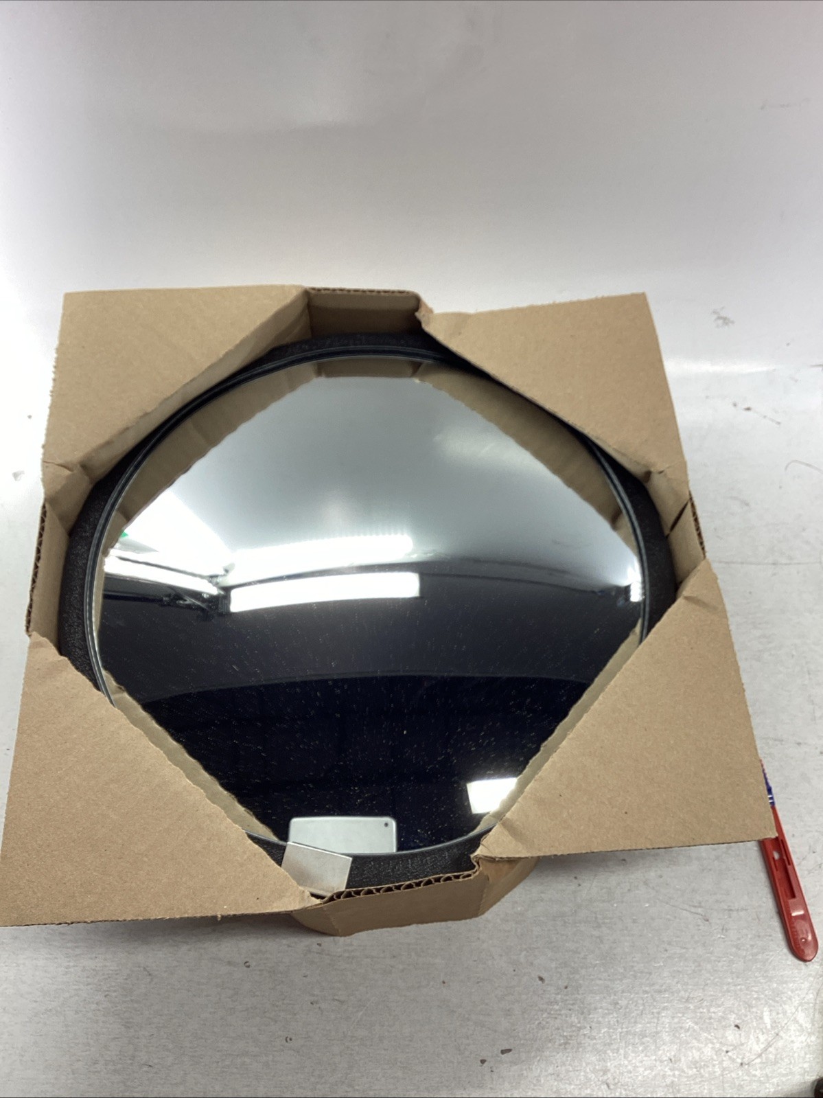 Outdoor See All Convex Security Mirror 12" Diameter