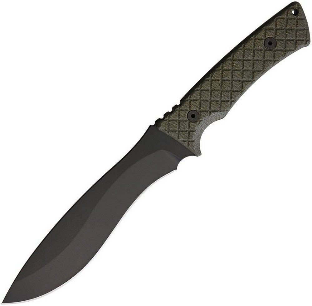 Spartan Blades Fixed Knife 1095 Cro-Van Steel Full Blade Micarta - SBSL002BKGR