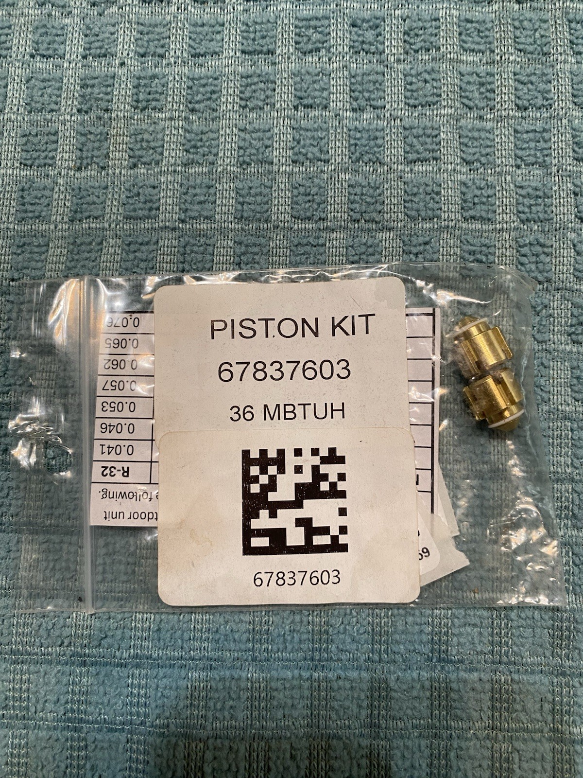 Indoor Coil Piston A/C Orifice Metering Device #057 & #059 New