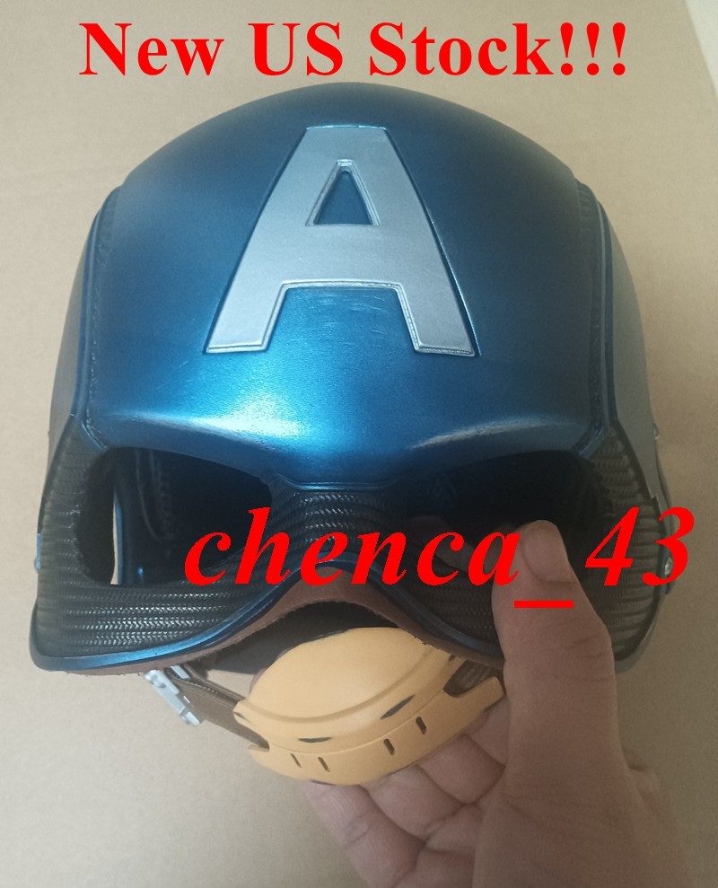 US Ship!!! 1:1 Wearable Captain America Helmet Killerbody Avengers Cosplay Mask
