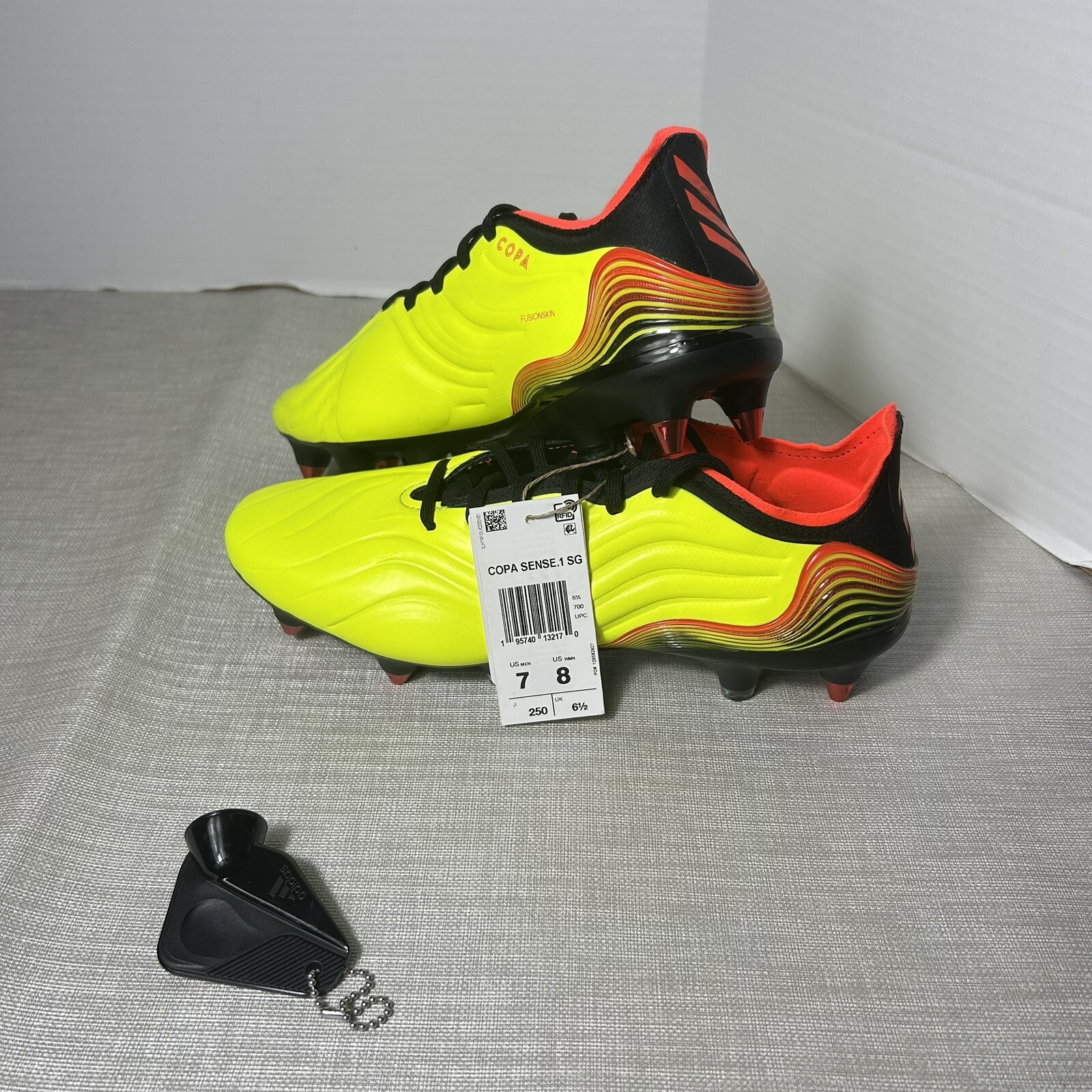 adidas COPA SENSE.1 SG Soccer Cleats Men’s 7 Women’s 8 GY8935 Yellow New