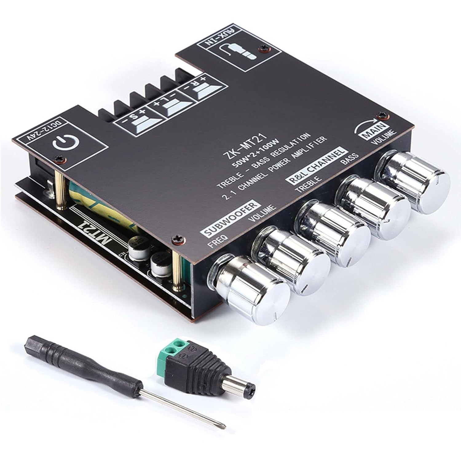 Bluetooth Compatible Audio Power Amplifier Module,Subwoofer Control Stereo Board