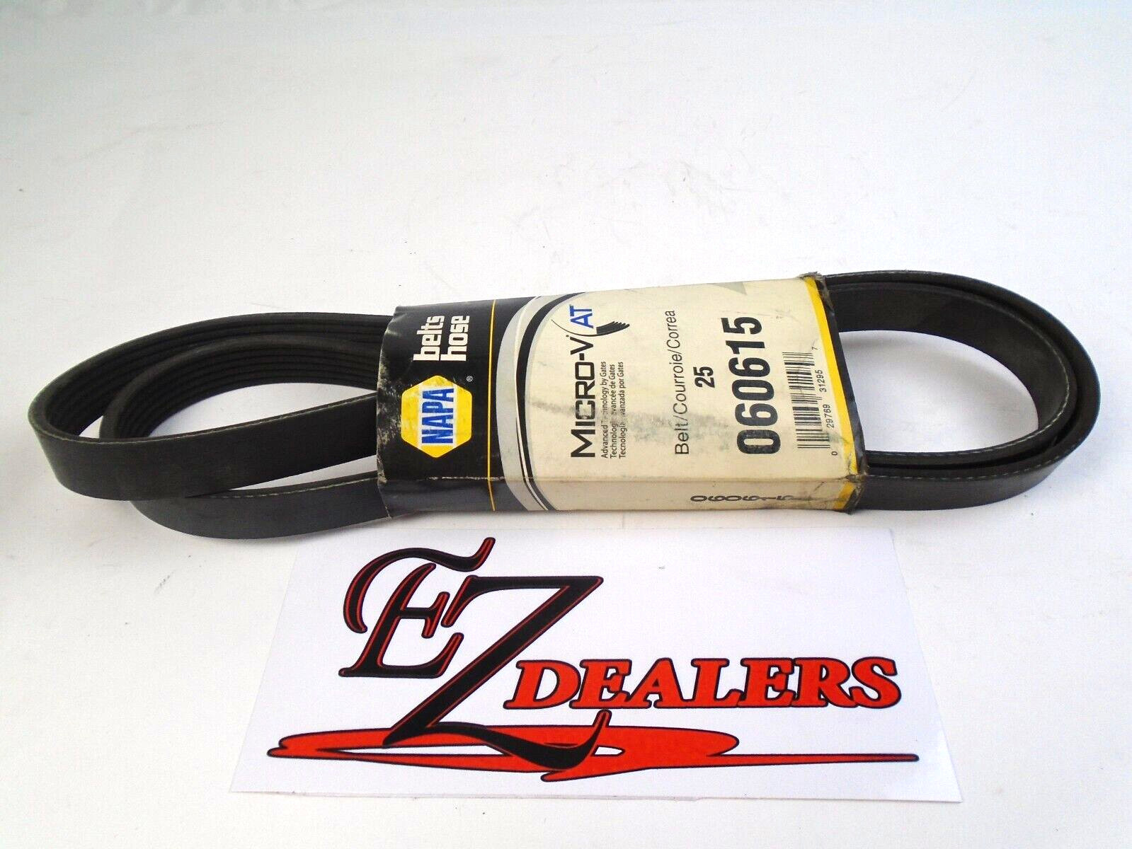 25-06061 NAPA Serpentine Belt Made In USA Napa 25060615 NOS "FREE SHIPPING"