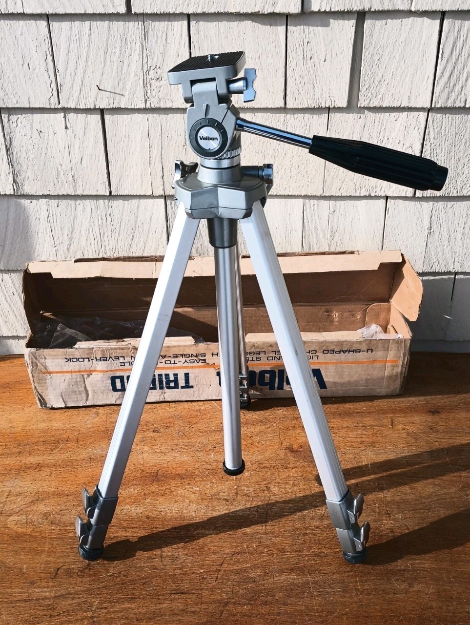 Vintage Velbon VG-3 Adjustable Tripod