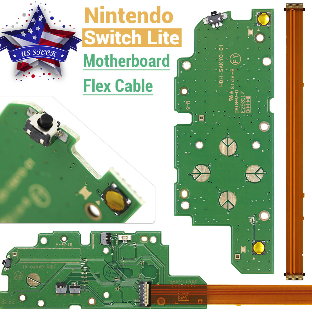 For Nintendo Switch Lite Left Side Motherboard Key Board Flex Cable Replacement