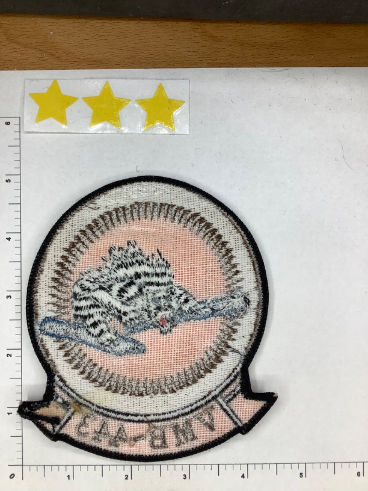 LARGE US NAVY VMB-443 SQUADRON PATCH