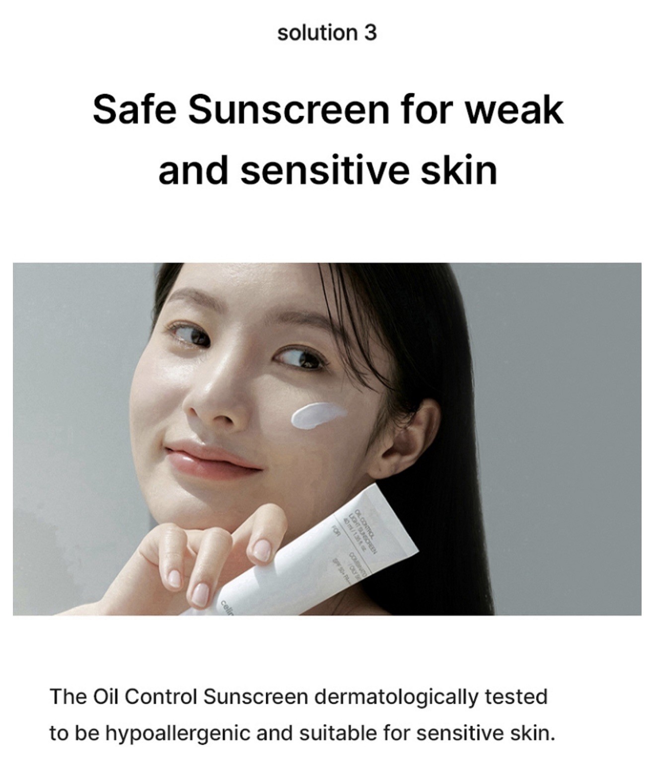 celimax Oil Control Light Sunscreen 40ml. New without box