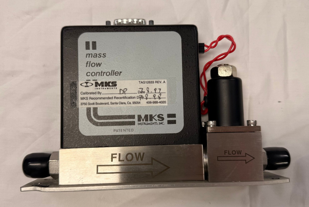 MKS 1259C-11953 MFC, Mass Flow Controller, N2, 50 SCCM, working unit