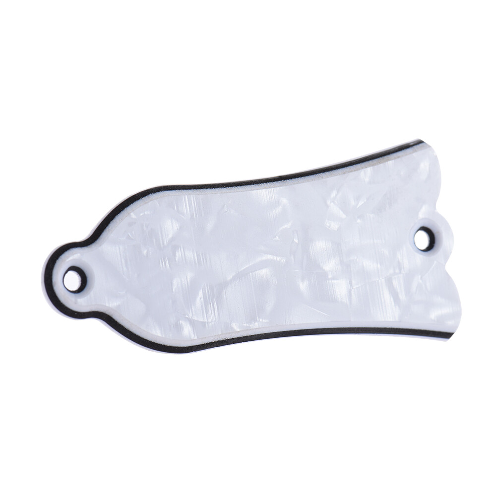 2 Holes Bell-shaped Truss Rod Cover Plate Scroll Plate for Gibson  SG F9K0