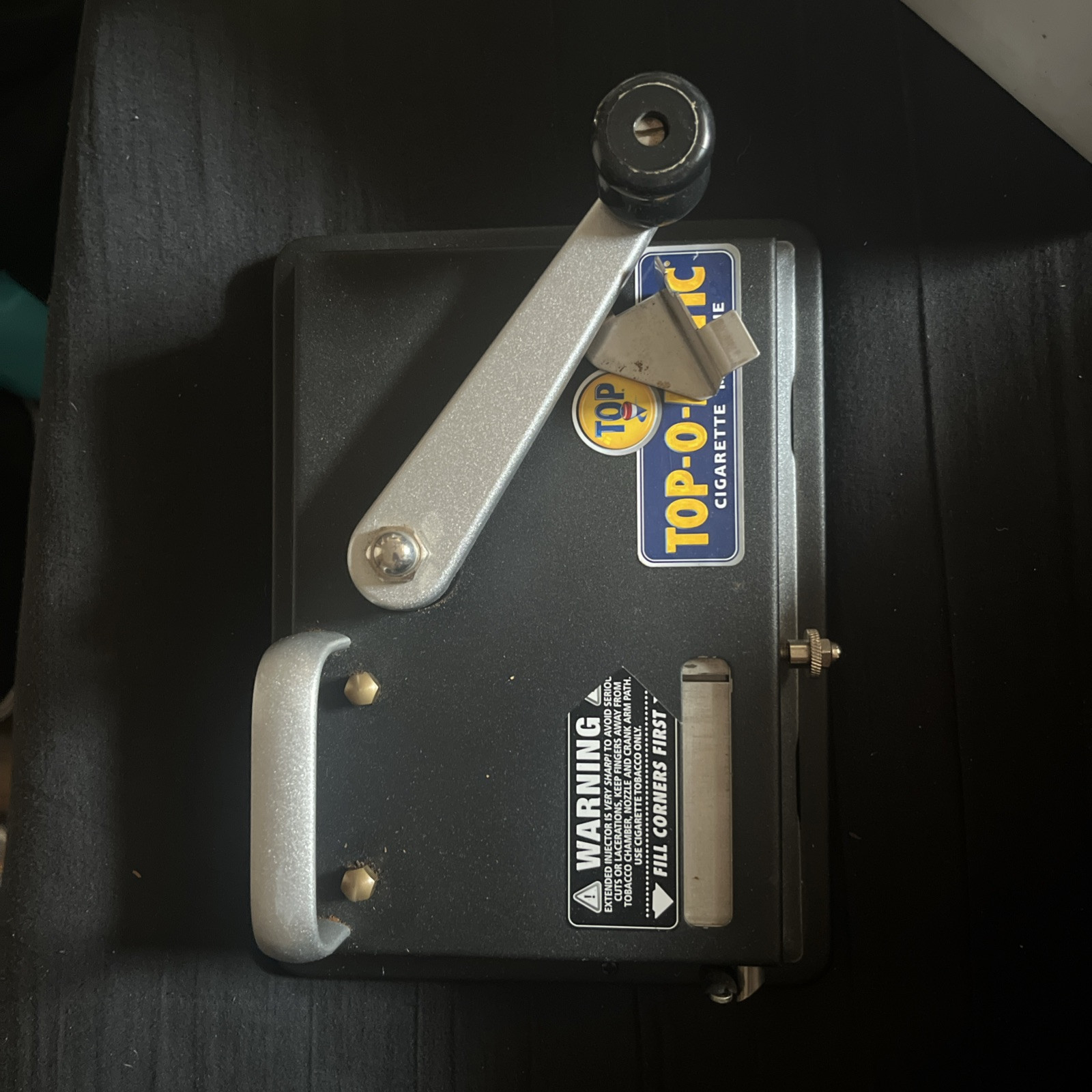 Top-O-Matic Cigarette Making Machine