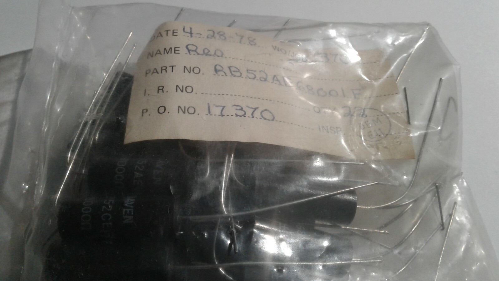 (1pc) RB52CE68001F, DAVEN , RES
