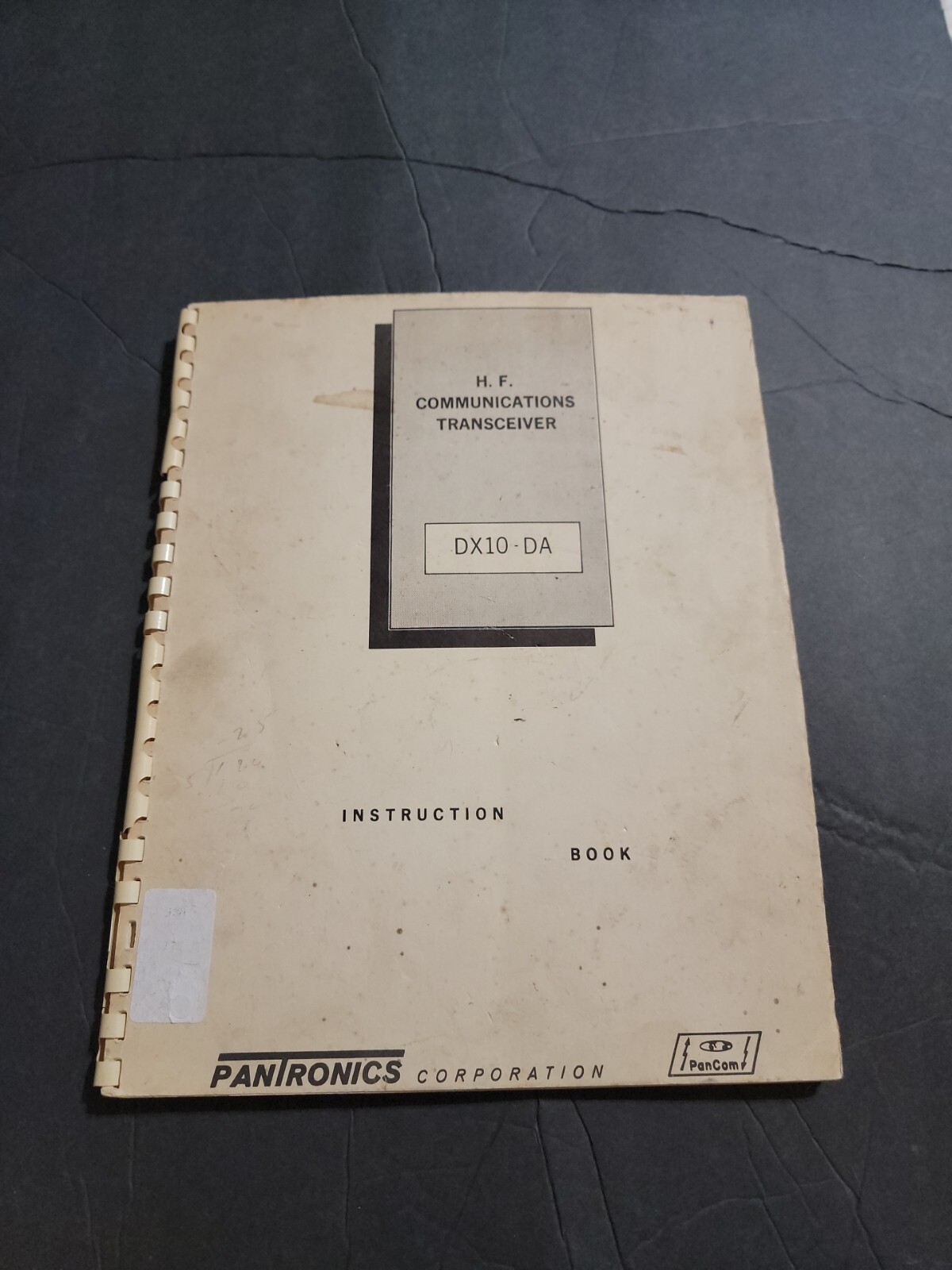 Aircraft Radio DX10-DA Manual