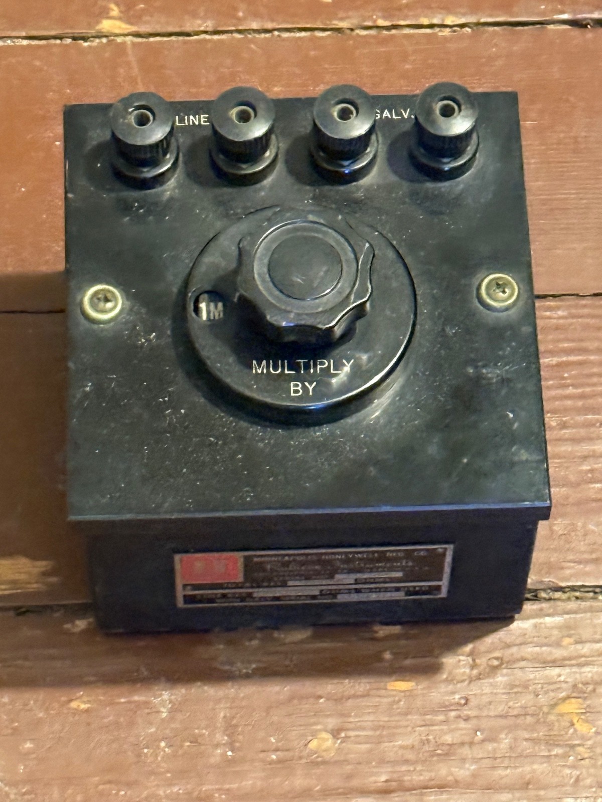 Rubicon Company Total Res. 10,000 OHMS Resistor Bridge Resistance Box SP-507
