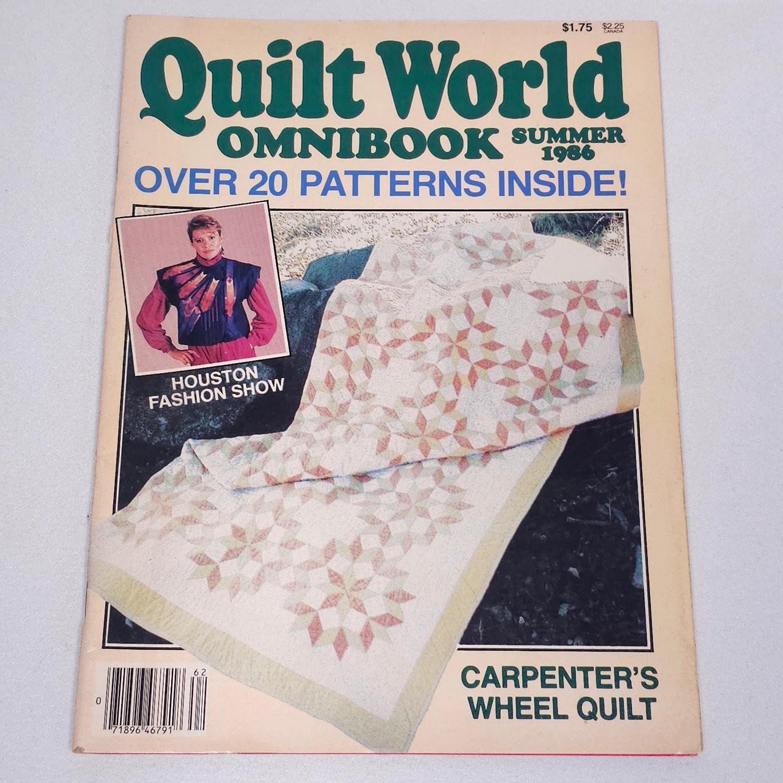 Quilt World Magazine Omnibook Summer 1986 Quilting Patterns Photos Vintage Decor