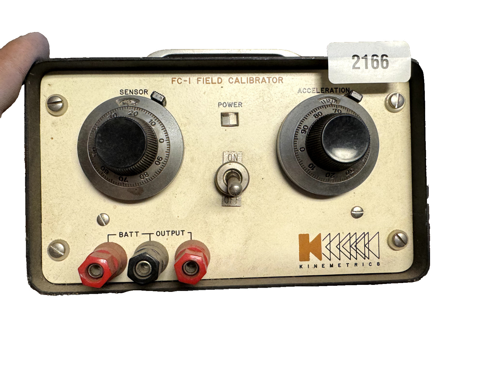 Kinemetrics FC1 Feild Calibrator