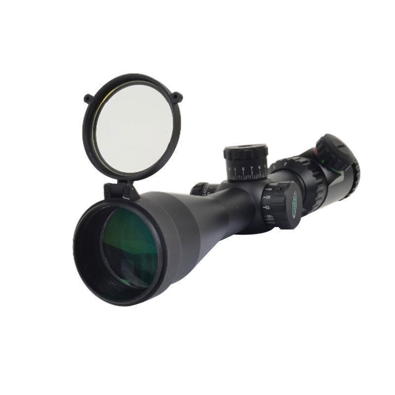 30-69mm Flip Spring Up Open Lens Cover Through transparent Rifle scope Cap