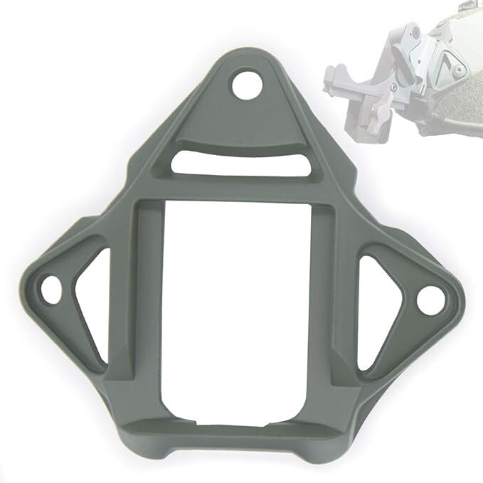 Night Vision Devices Helmet Mounting Bracket | Green VAS Shroud |