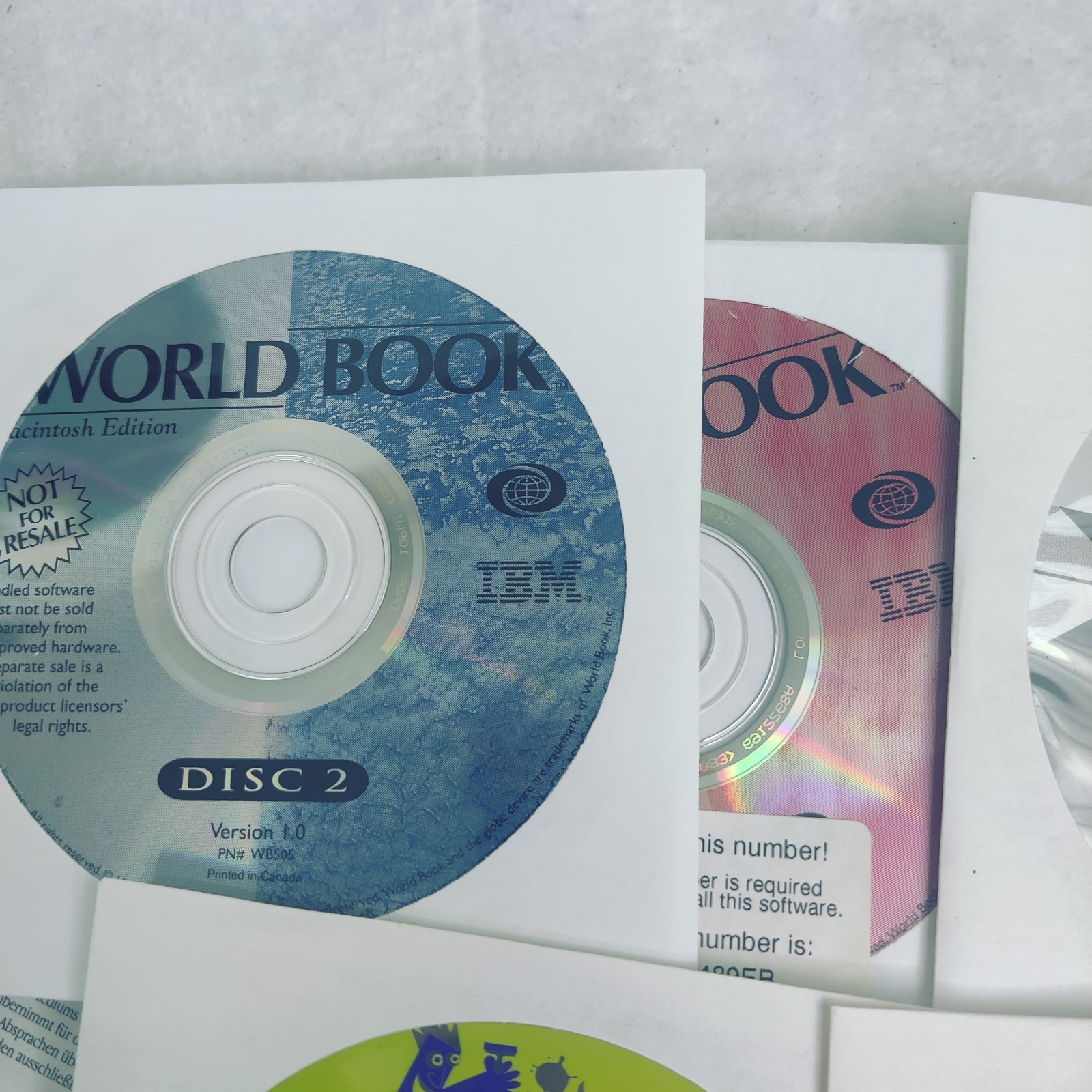 Apple Macintosh iMac DV (1999) Software Media Pack 600-7630A Missing Quicken