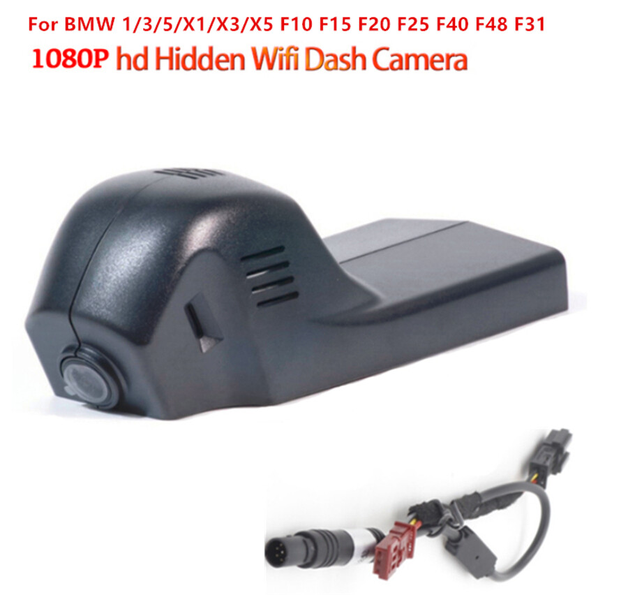 Car WIFI Dvr Dash Cam 1080P For BMW 1/3/5/X1/X3/X5 F10 F15 F20 F25 F40 F48 F31