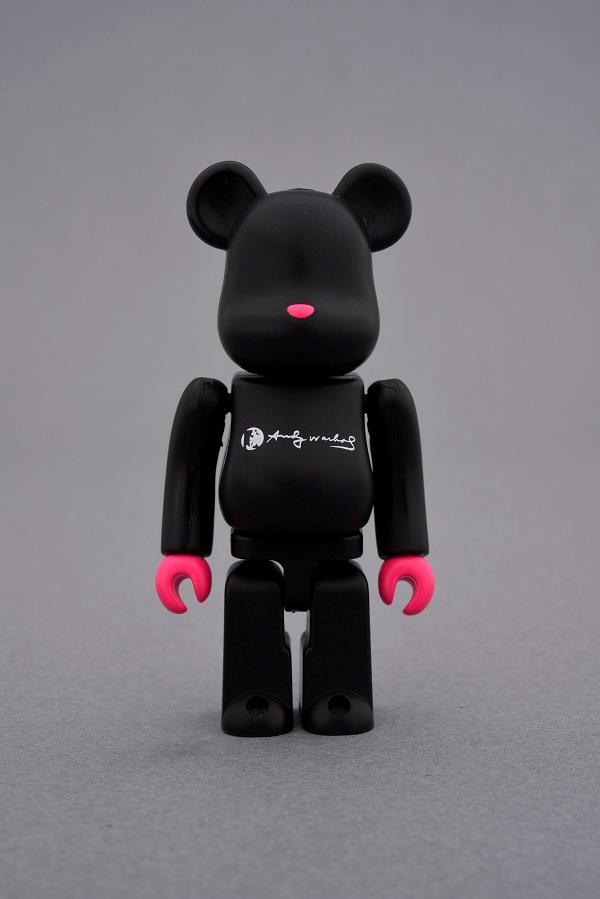 BEARBRICK 100% ANDY WARHOL VINYL TOY FIGURE MEDICOM DESIGNER CON