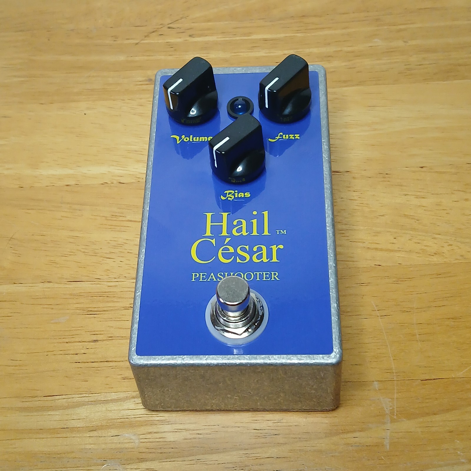 🇺🇸 Hail Cesar - Texas Style Fuzz Face Pedal - NOS NTE 123 w Clean Bias Square